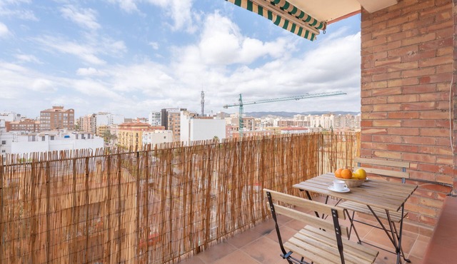 Apartment 'Avenida Del Mar' with Mountain View, Shared Garden and Wi-Fi