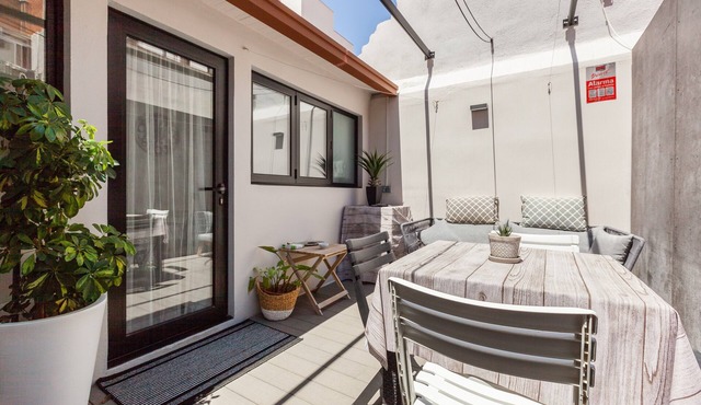 Apartment "Dulce y Acogedor" with Private Terrace & Wi-Fi