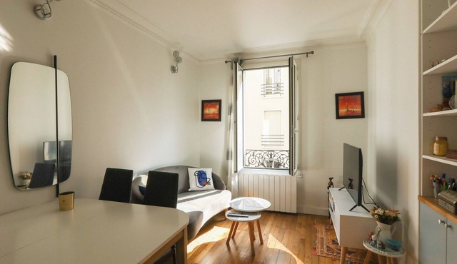 Apartment for 2 in the 14th district, Paris