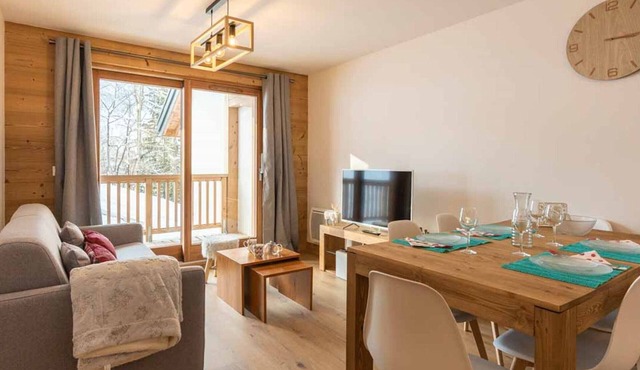 Apartment for 6, 2 bedrooms, balcony, parking, WIFI