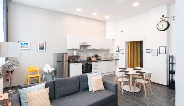 Apartment for 6 people + 1 baby (cot)