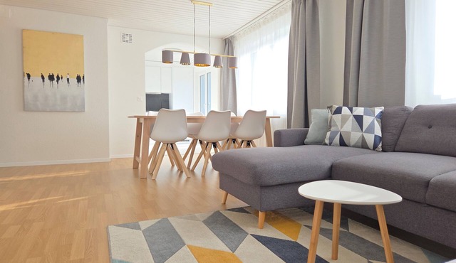 Apartment for 7, close to Zürich and Luzern, free private parking