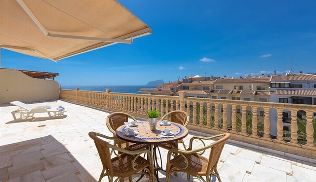 Apartment for rent in Moraira, CAP DOR