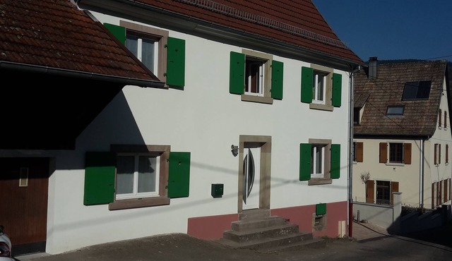 Apartment with garden in Alsace
