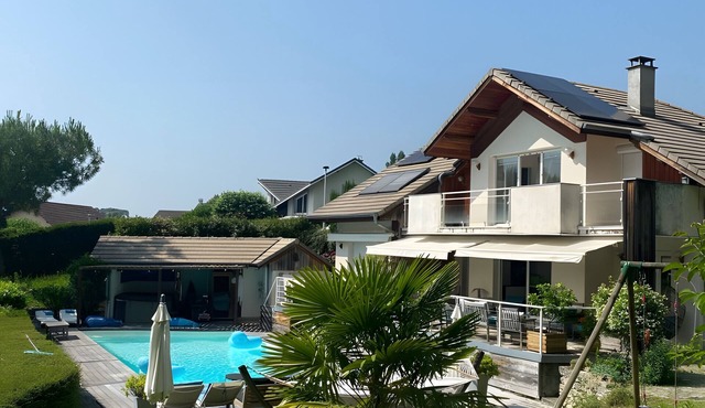 Apartment 'Au Cœur De La Riviera Des Alpes' with Lake View, Shared Pool and Wi-Fi