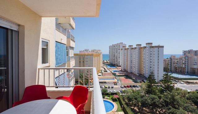 Apartment 'Gandiazar Beach' with Shared Pool, Balcony and Wi-Fi