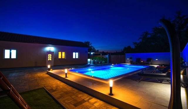 Apartment Gordana Mar - with pool : A2H(4+2) - Vrsi, Zadar riviera, Croatia