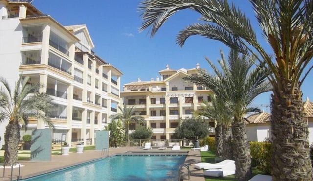 Apartment 'Guardamar Hill Resort Spa' with Sea View, Wi-Fi and Air Conditioning
