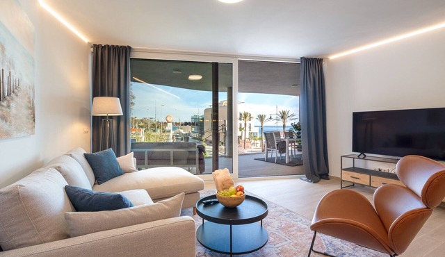 "Apartment Higueron Wave 1" with Sea View, Pool, Wi-Fi & Terrace