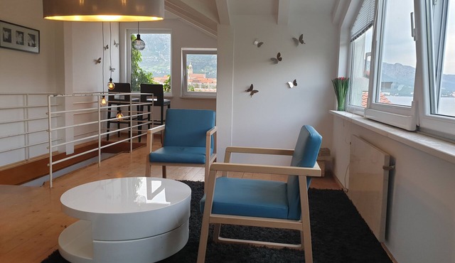 Apartment Keti spacious apartment in the center of Korcula town with sea view