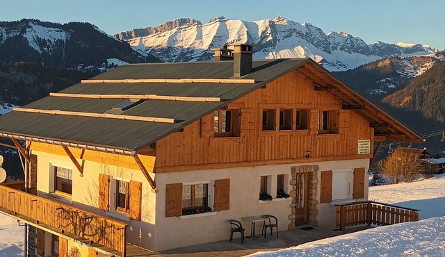 Apartment in a chalet in the heart of the slopes