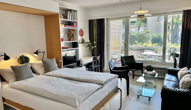 Apartment in a prime location in the heart of Locarno, with sweeping views of th