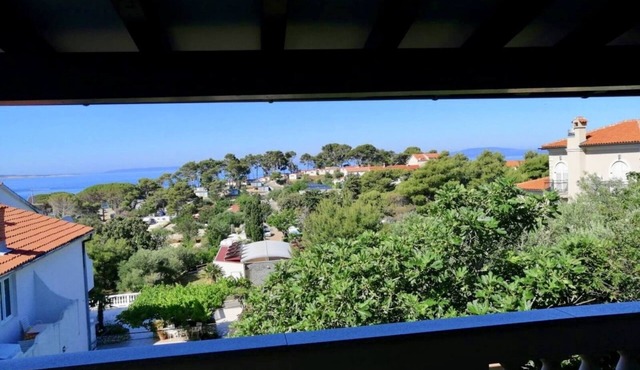 Apartment in Banjol with Seaview, Balcony, Air condition, WIFI (605-2)