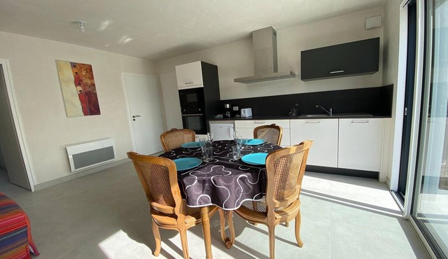 Apartment in Belz near the Sea
