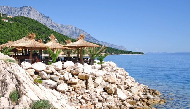 Apartment in Brela with Seaview, Terrace, Air condition, WIFI (75-5)