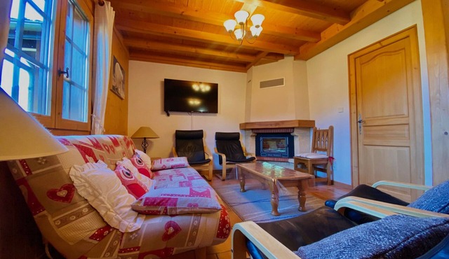 Apartment in chalet, Morillon, 3 bedrooms, parking, near center