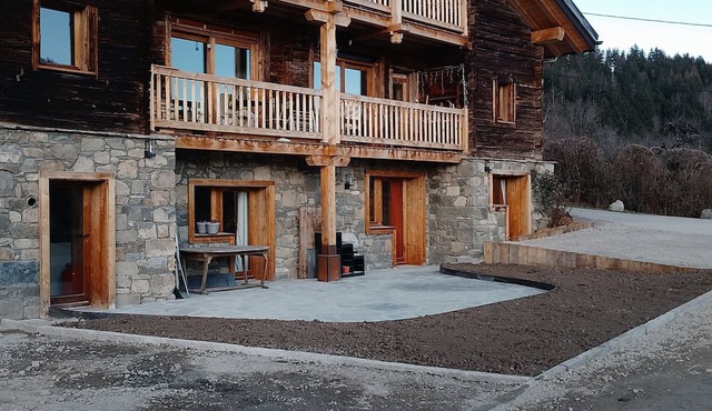 Apartment in Chalet L'Albert with Mountain View, Balcony and Private Terrace