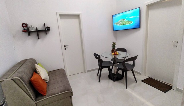 Apartment in Drašnice with Seaview, Loggia, Air condition, WIFI (3586-3)