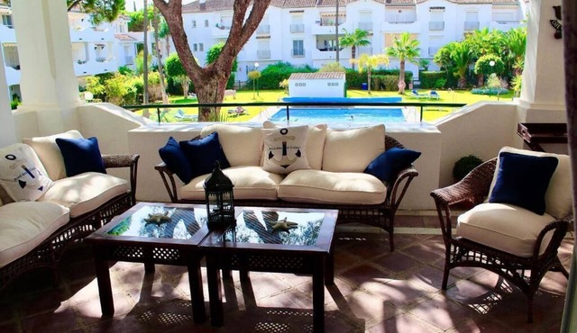 Apartment in El Presidente Beach side New Golden Mile