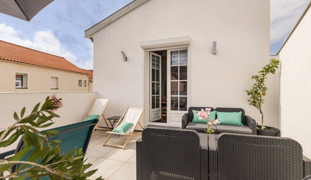 Apartment in the center of La Plaine-sur-Mer