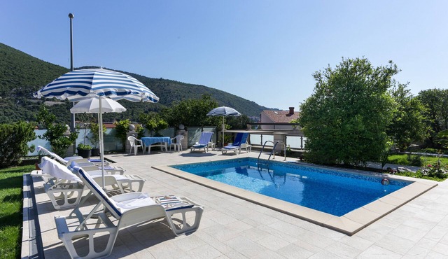 Apartment in Dubrovnik with swimming pool and sea view (A5)