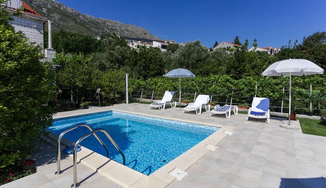 Apartment in Dubrovnik with swimming pool and sea view (A3)