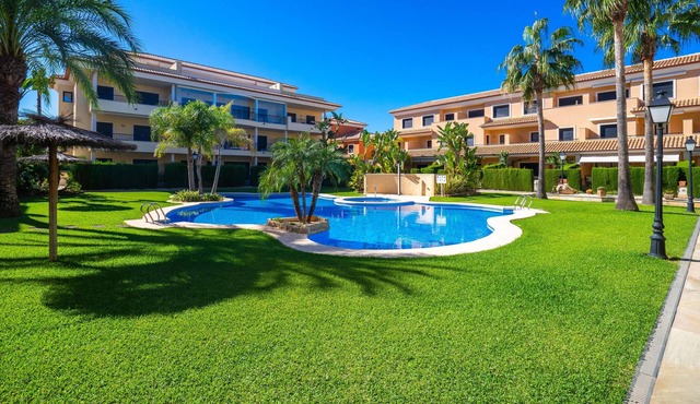 Apartment in Javea, on the Costa Blanca, Spain with communal pool for 6 persons