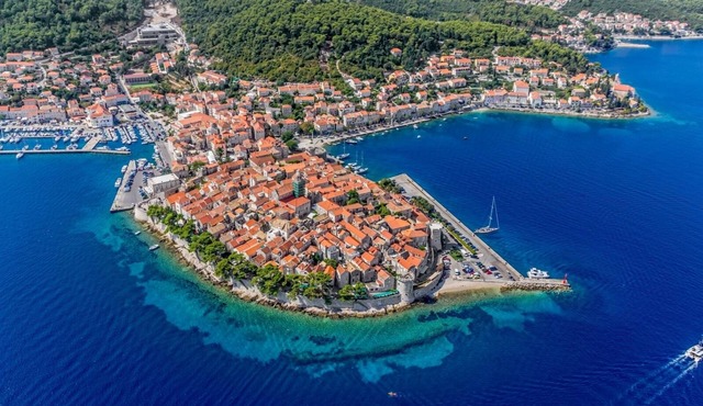 Apartment in Korčula with Seaview, Terrace, Air condition, WIFI (4695-1)