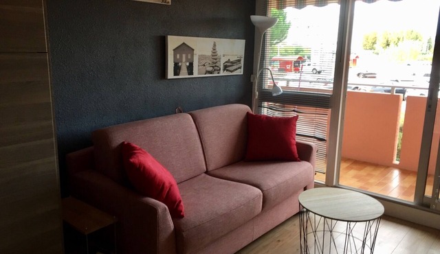 Apartment in Le Lavandou, completely renovated in June 2013, in gated community with guard