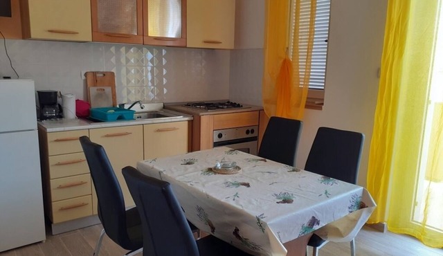 Apartment in Lopar with Balcony, Air condition, WIFI, Washing machine (696-6)