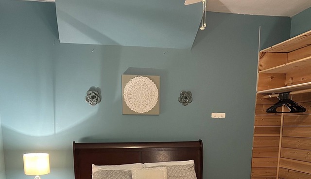 Apartment in one of Smyrna’s oldest buildings.