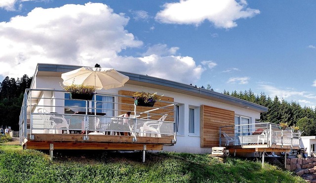 Apartment in Saâles with Heated Pool