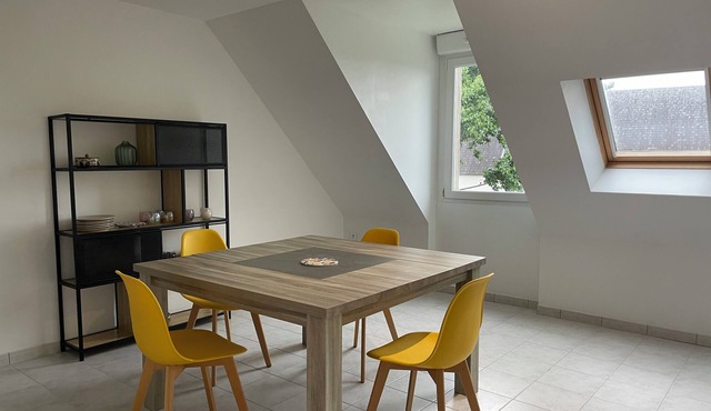 Apartment in the center of Pleyben