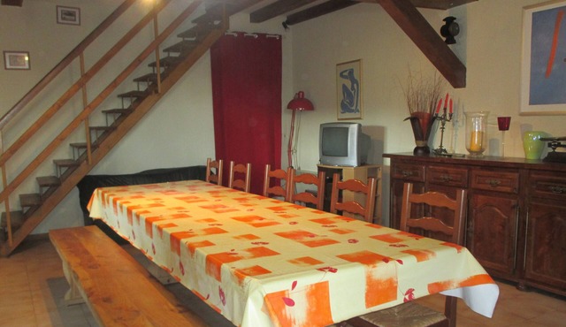 Apartment in the heart of a vineyard in Montréal, classified most beautiful village in France