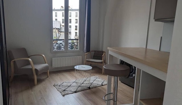 Apartment in the Paris Montmartre district