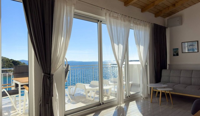 Apartment in Tribunj with Seaview, Terrace, Air condition, WIFI (68-2)