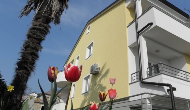 Apartment in Zambratija with Seaview, Balcony, Air condition, WIFI (158-2)