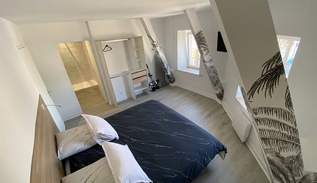 Apartment-Jeannot-en Ville-Shower-City view