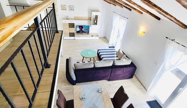 Apartment Karlo on two floors with lovely sea view
