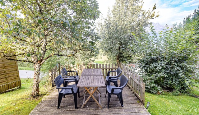 Apartment 'La Charbonnière 2' with Mountain View, Private Terrace and Wi-Fi