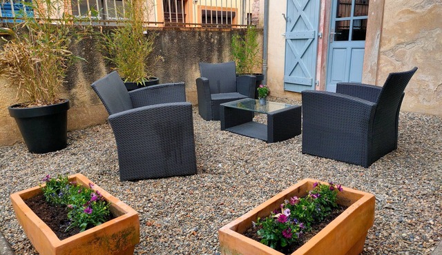 Apartment “La Coquille” with Private Terrace and Wi-Fi