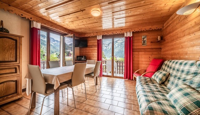 Apartment 'La Flèche D'Argent - 6 People' with Mountain View, Balcony and Wi-Fi