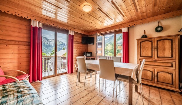 Apartment 'La Flèche De Vermeil - 6 Pers' with Mountain View, Balcony and Wi-Fi