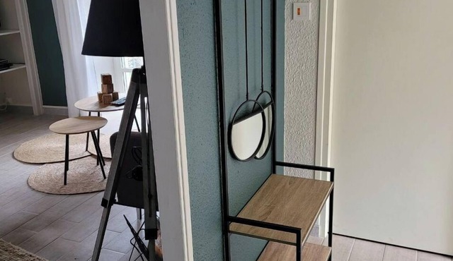 Apartment "Le Murier", immersed in greenery, at the foot of the river