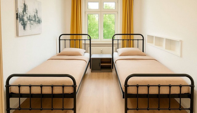 Apartment Leipzig center - up to 5 pers., parking space in Leipzig