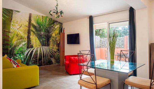 Apartment "Les Salons du Bastier 3" with Shared Pool and Wi-Fi