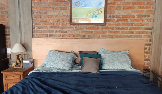 Apartment/loft with garden