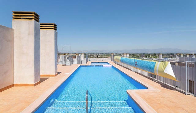 Apartment 'Luz De Almoradí' with Mountain View, Shared Pool and Air Conditioning
