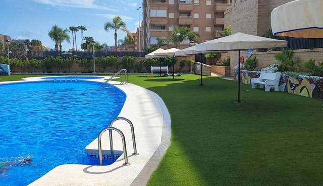 Apartment 'Lyz Y Mar' with Sea View, Wi-Fi and Air Conditioning