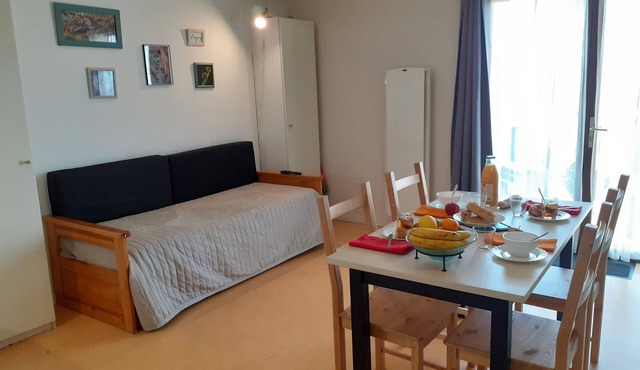 Apartment "Meunerie", balcony & garden access on the river near Clisson